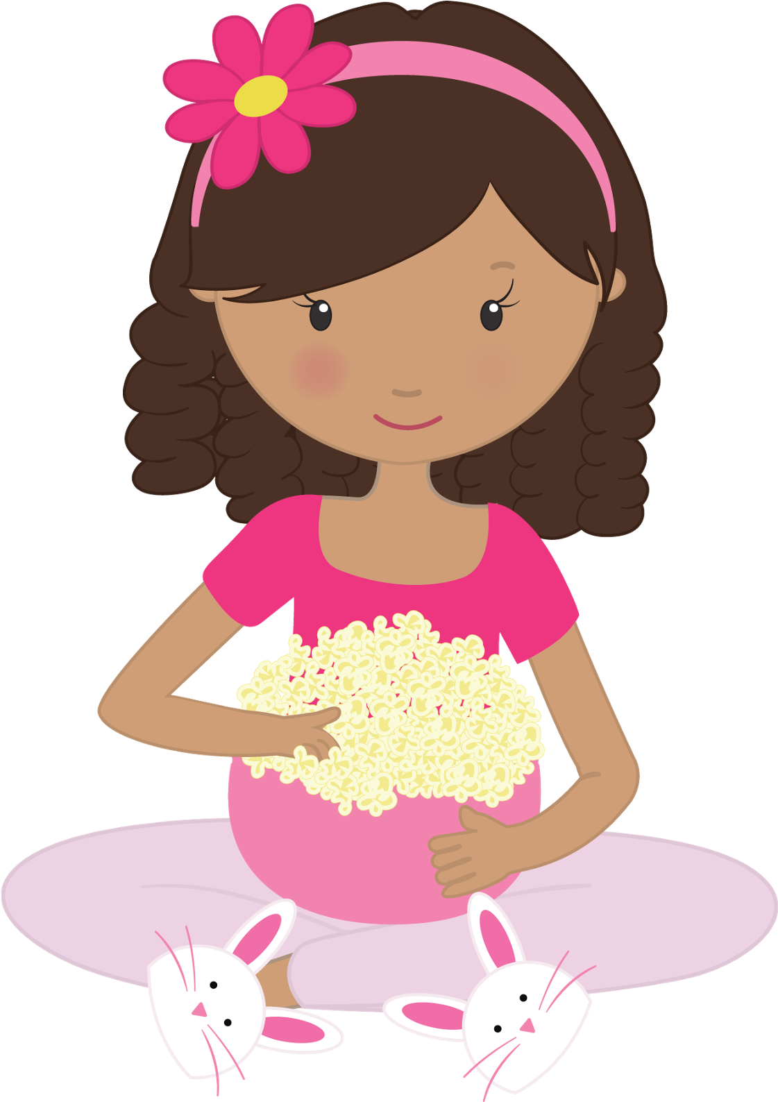 Pillow Clipart Sleepover - Boneca Festa Do Pijama Png (1600x1600), Png Download