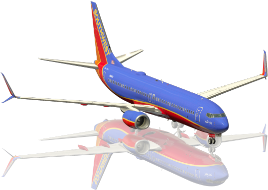 B738 Icon11 - Boeing 737 Next Generation (800x450), Png Download