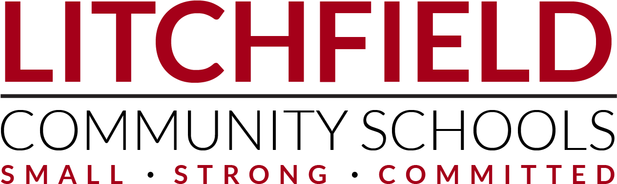 Litchfield Community Schools - Oval (1286x418), Png Download