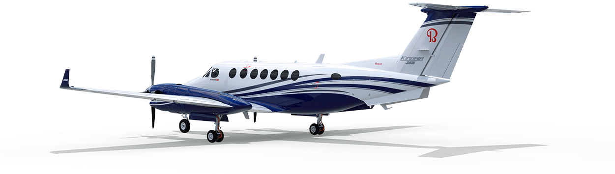 King Air B200/350i - Beechcraft C-12 Huron (1250x361), Png Download