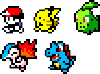 Random Image From User - 8 Bit Pikachu (600x600), Png Download