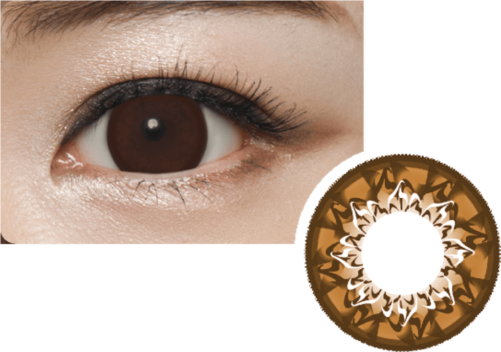 Geolica Cafe Mimi Cappuccino 2box Contact Lenses Geolicar - Geo Mimi Cafe Cappuccino Grey (1024x1024), Png Download