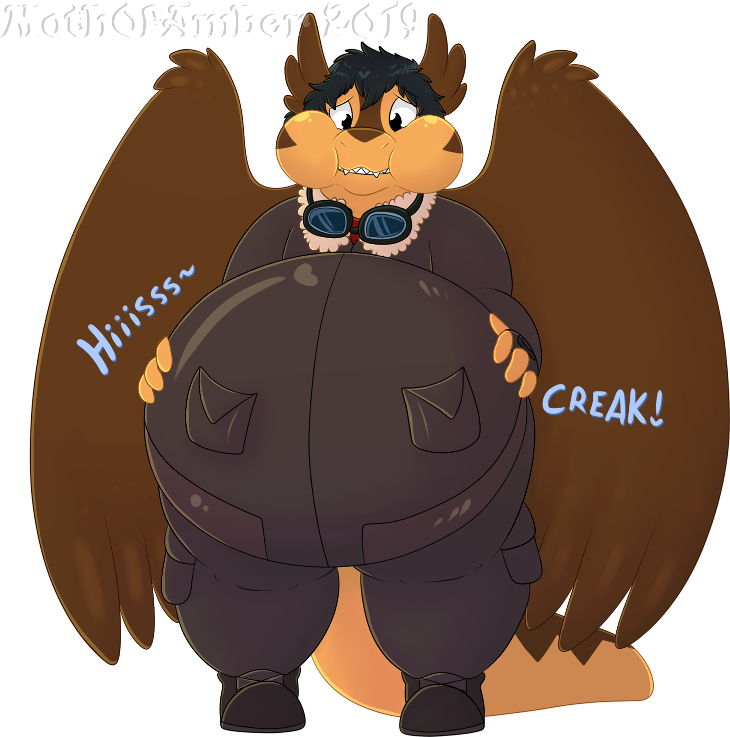 Fuzzy Boi - Cartoon (1500x1505), Png Download