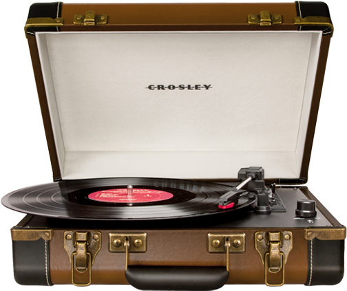 Crosley Executive Record Player Crosley Executive Show - Turntables Suitcase (640x510), Png Download