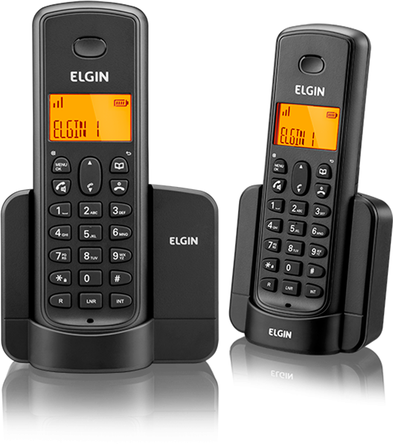 Telefone Sem Fio - Telefone Sem Fio Elgin Tsf 8001 (1000x1000), Png Download