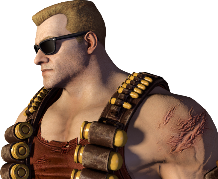 620kib, 728x600, Dukepix2 - Barechested (728x600), Png Download