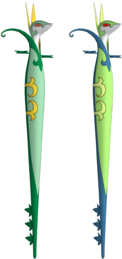 Serperior 3d Model - Graphic Design (620x537), Png Download