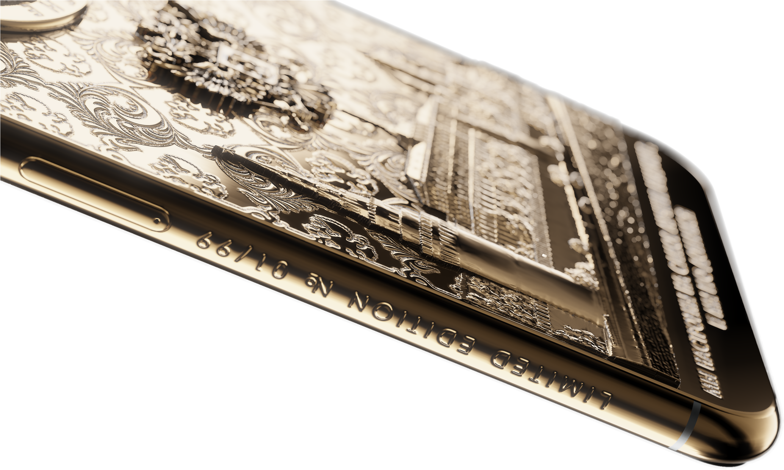 Caviar Putin Gold 7 - Mobile Phone (2700x1650), Png Download