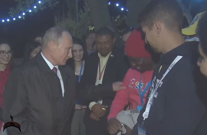 'pinch Me If You Don't Believe I'm Real' Putin To Nigeria - Convention (693x453), Png Download