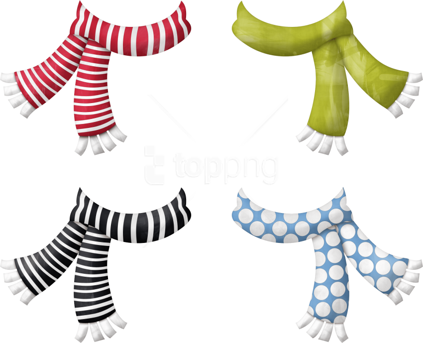 Free Png Download Scarf Clipart Png Photo Png Images - Free Snowman Scarf Clipart (850x689), Png Download