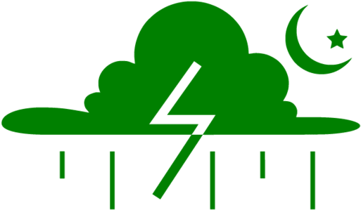 Thunderstorm - Graphic Design (750x750), Png Download
