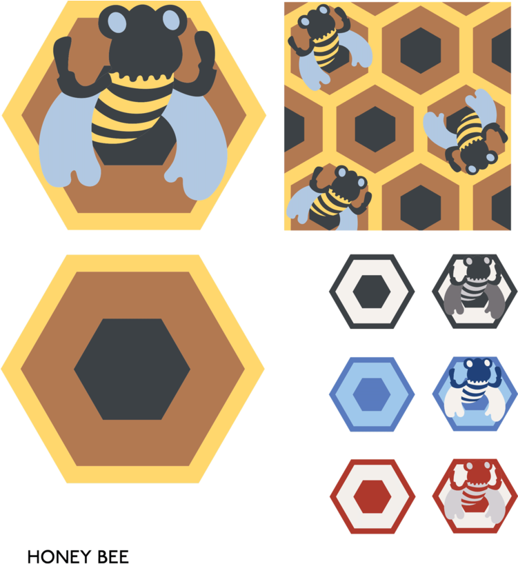 Honey Clipart Spilled - Honeybee (750x828), Png Download