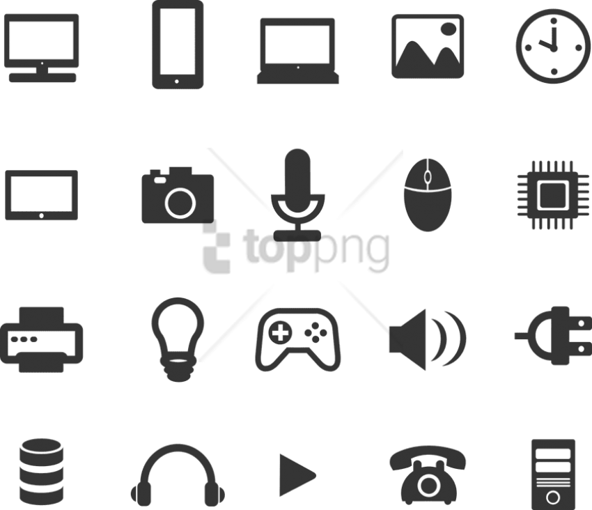 Free Png Download E Tecnologia Png Images Background - Technological Devices Png (850x732), Png Download