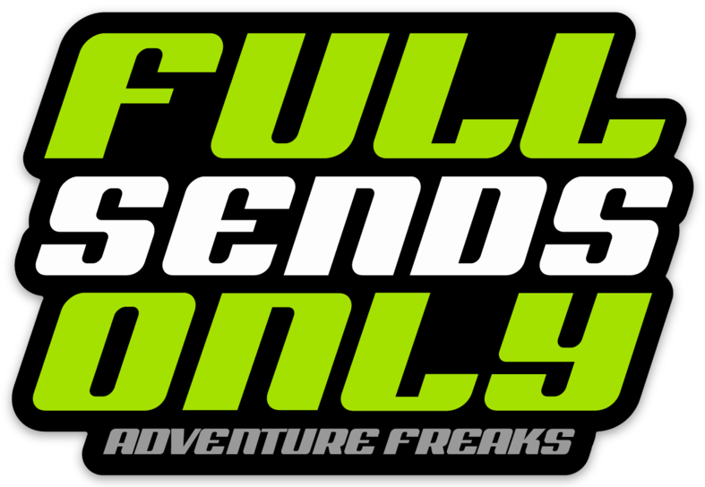 Image Of Full Sends Only Weatherproof Sticker - Graphics (787x544), Png Download