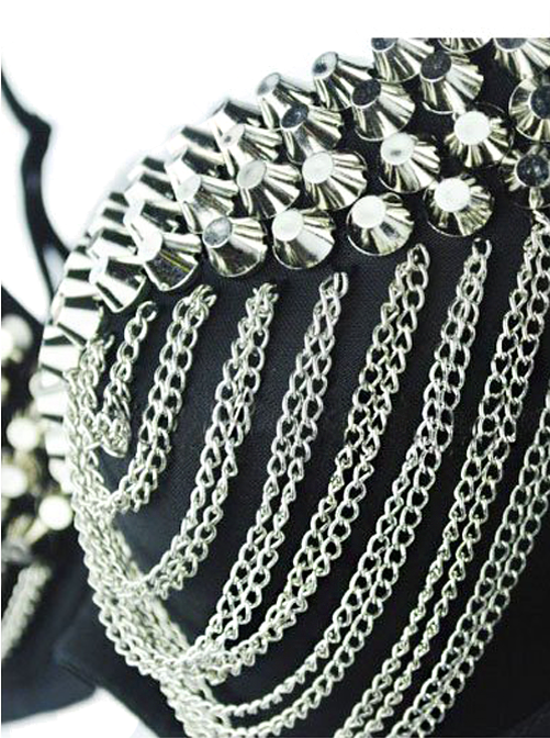 Silver Shakira Closeup - Chain (500x692), Png Download