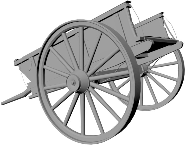 Wagon Png (1000x613), Png Download