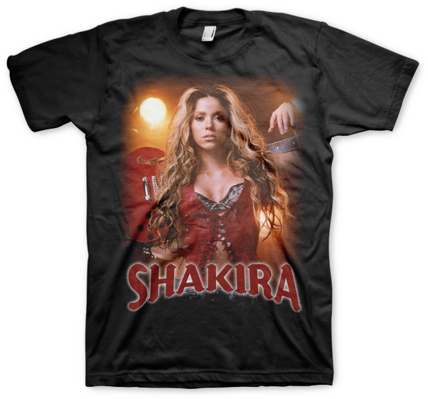 Shakira Majica - T Shirt (615x572), Png Download