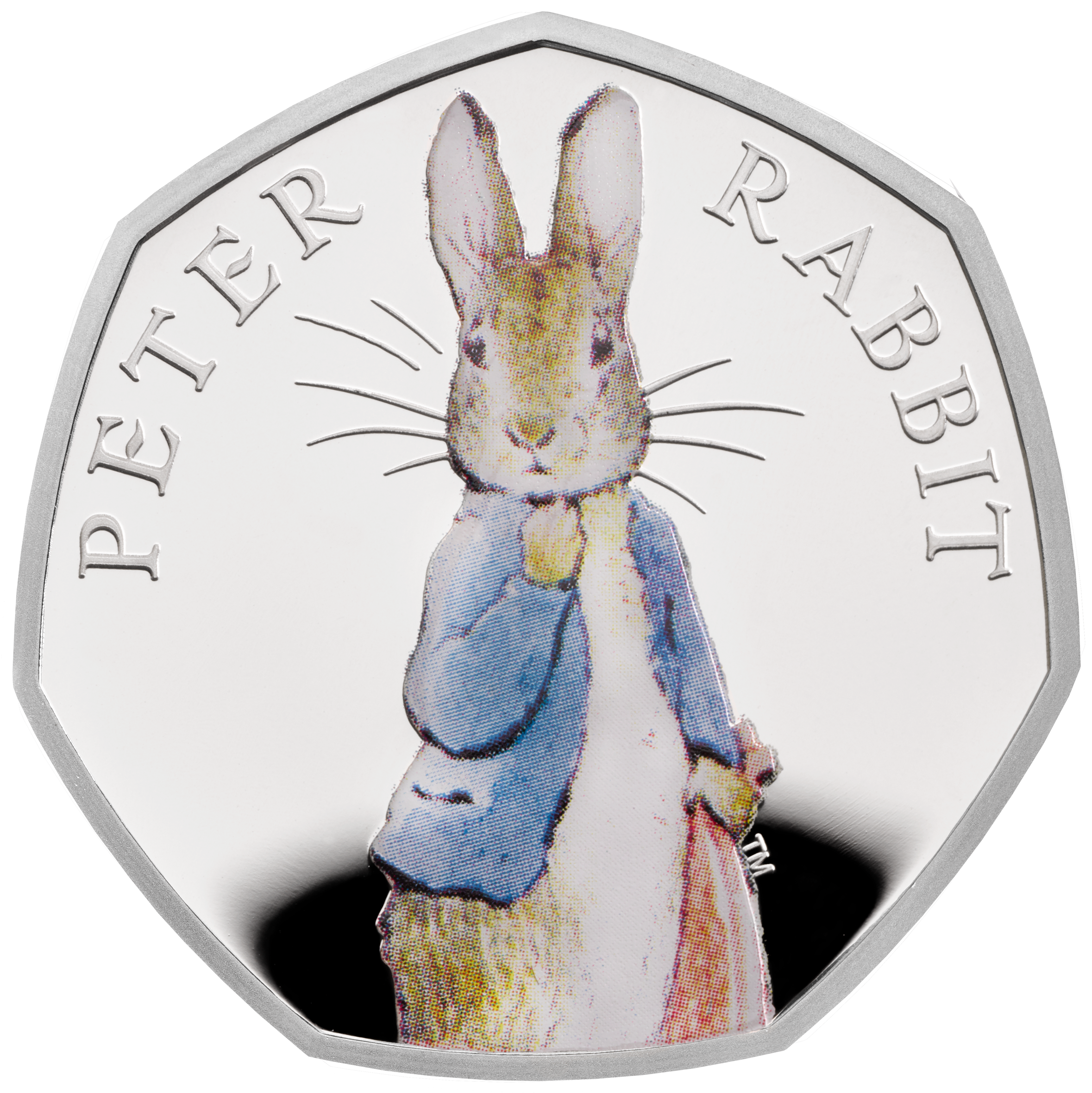 New Beatrix Potter Peter Rabbit 50p Coin 'worth Up (2400x2400), Png Download