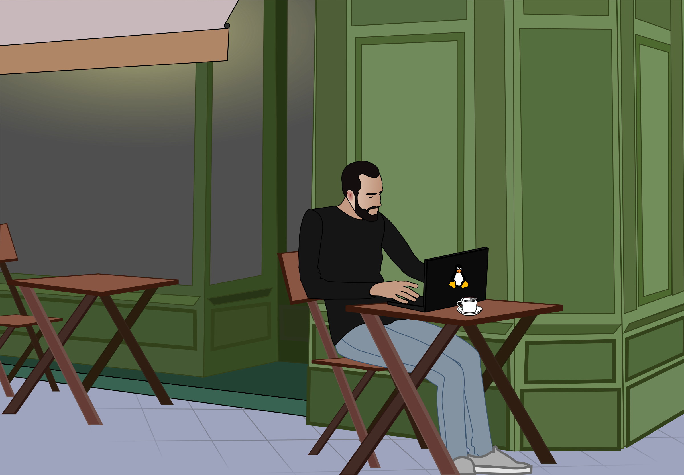 This Free Icons Png Design Of Café En France (2400x1668), Png Download