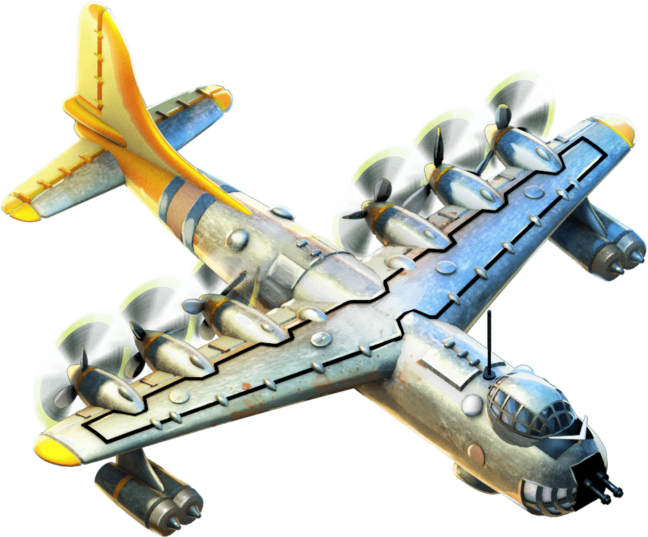 The Atomic Age Also Introduces Powerful New Attack - Boeing B-50 Superfortress (1200x1200), Png Download