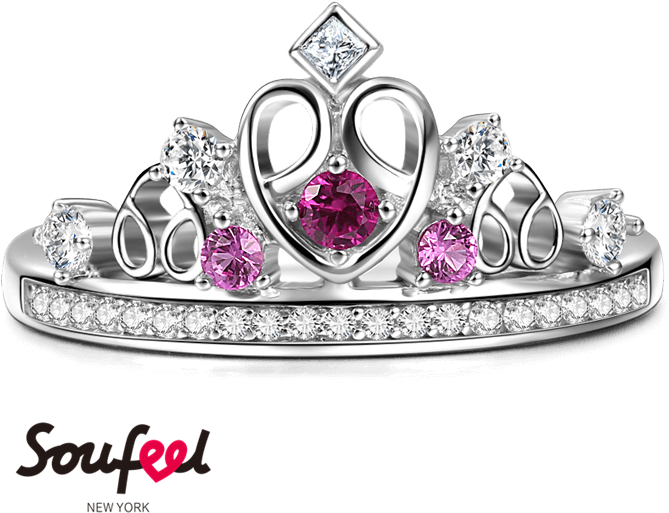 Captured Hearts Ring Princess Rings, Princess Crowns, - Ring (800x800), Png Download
