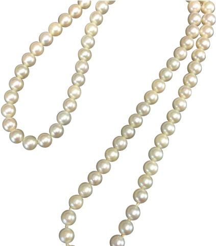 Necklace Clipart String Pearl - Pearl (640x480), Png Download