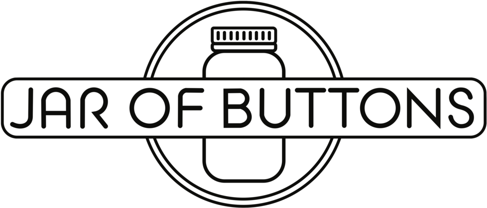 Jar Of Jarofbuttonspng (1000x449), Png Download