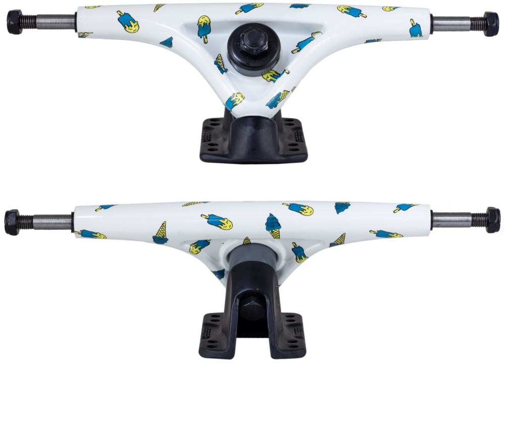 181mm Bear "gen 5" Grizzly 52° Ice Cream Longboard - Freeride (1000x1000), Png Download