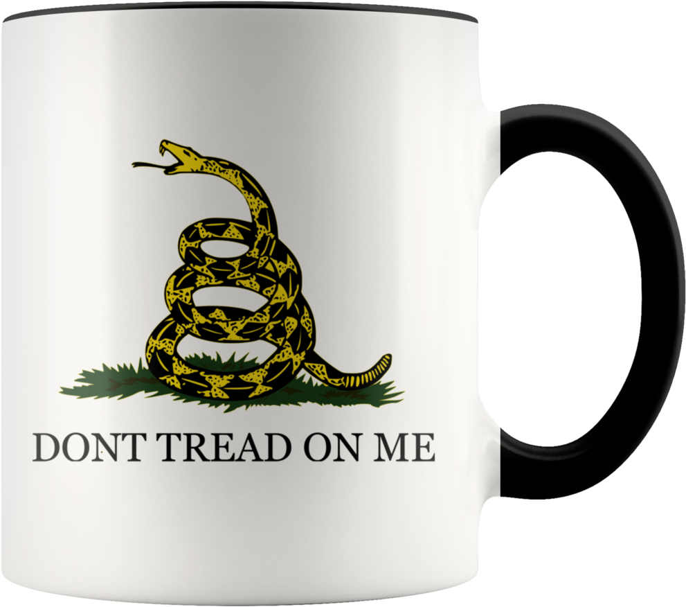 Don't Tread On Me Coffee Mug - Dont Tread On Me California Flag (1024x1024), Png Download
