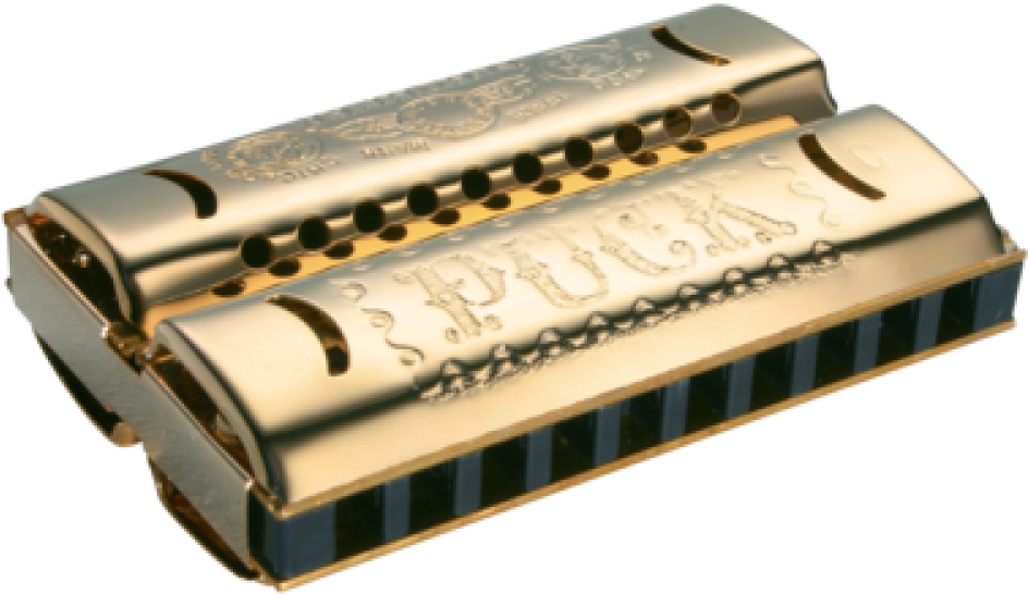 More Views - Hohner Double Puck Harmonica (1000x1330), Png Download