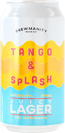 Brewmanity Tango & Splash Juicy Lager - Caffeinated Drink (567x709), Png Download