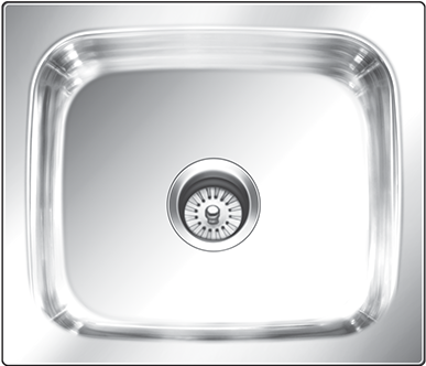 21"x18" Nirali Popular Range Grace Plain Big Stainless - Nirali Stainless Steel Kitchen Sinks Price (781x781), Png Download