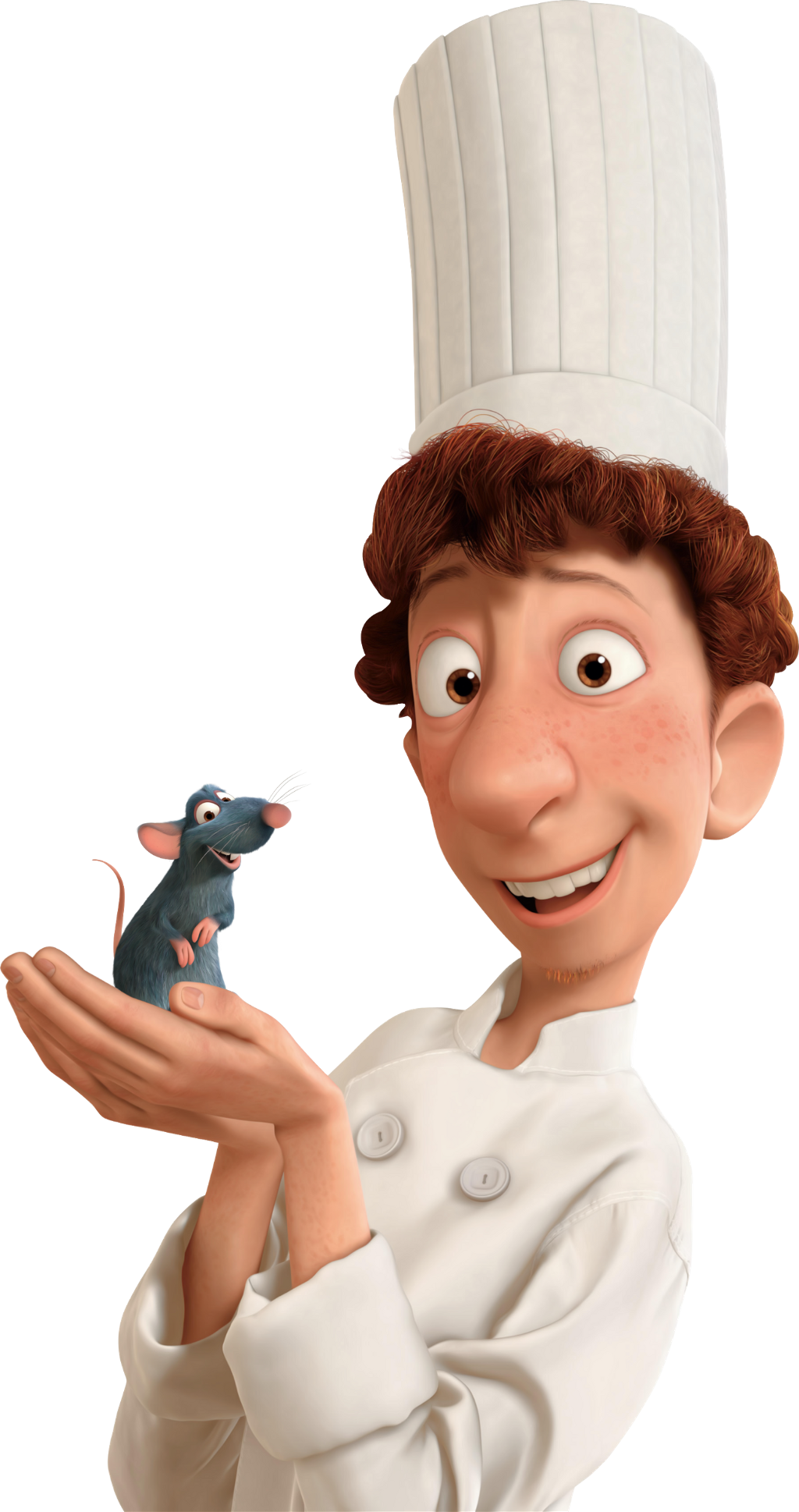 #disney #ratatouille #boy #mause #freetoedit #귀여운 #可愛い - Ratatouille Chef And Rat (1024x1938), Png Download