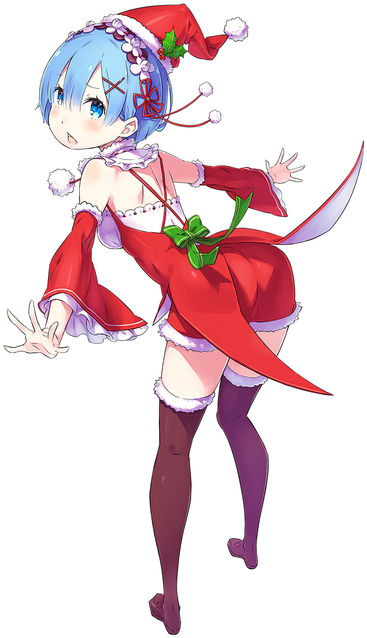 Official Christmas Rem - Christmas Rem And Ram (831x1246), Png Download