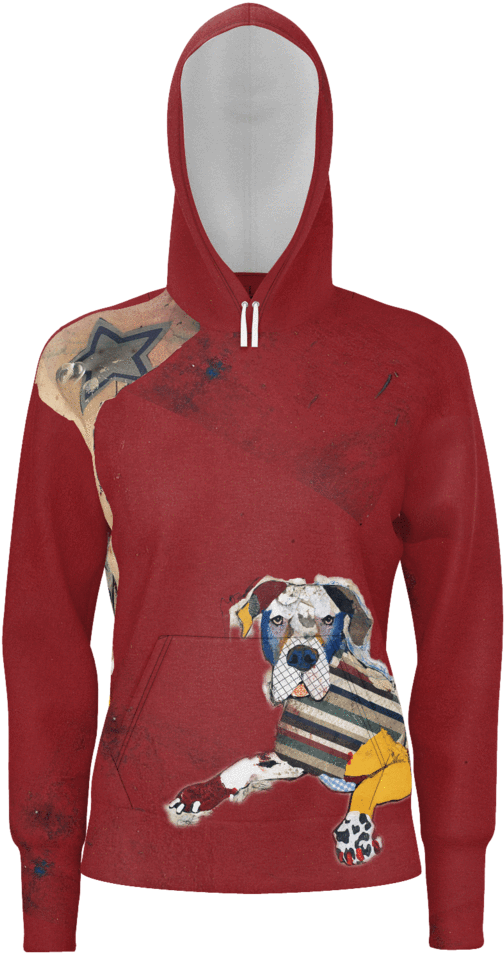 Great Dane Art Hoodies - Sweatshirt (1024x1024), Png Download