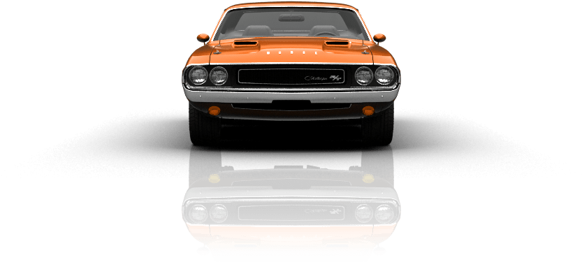Dodge Challenger Coupe 1970 - Dodge Challenger (1004x518), Png Download