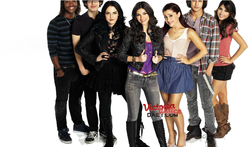 Lyrics For Icarly Cast The New Way [bonus Track] - Thank U Next Victorious (960x504), Png Download