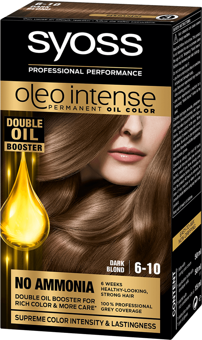 Syoss Oleo Intense 6 (970x1400), Png Download