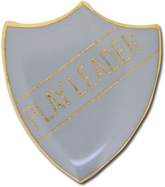 Play Leader Enamelled Shield Badge - Shield (572x541), Png Download