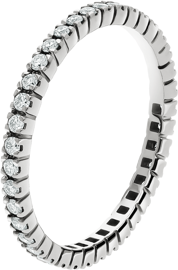 Eternity Bands Wedding Ring - Ring (1800x1405), Png Download