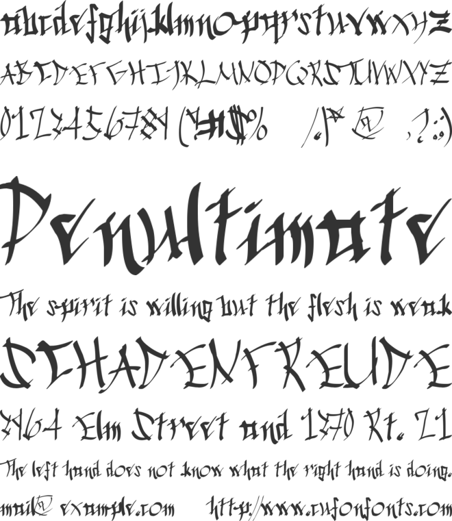 Greek Calligraphy Fonts - Quincho Script Personal Use (660x761), Png Download