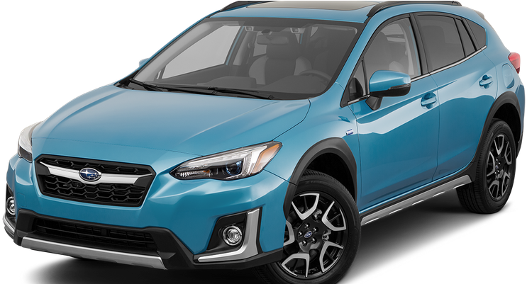 Front Angle View - 2019 Orange Subaru Crosstrek (800x400), Png Download