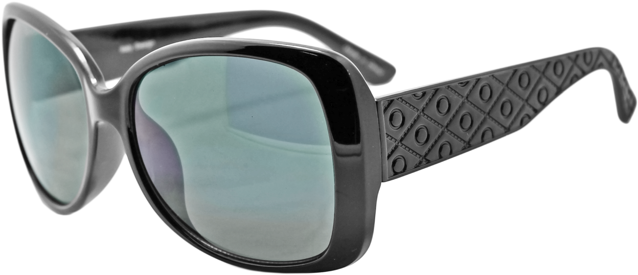 Uber-modern Black Frame Sunglasses With Dark Lenses - Class Of 67 Otis (1280x575), Png Download