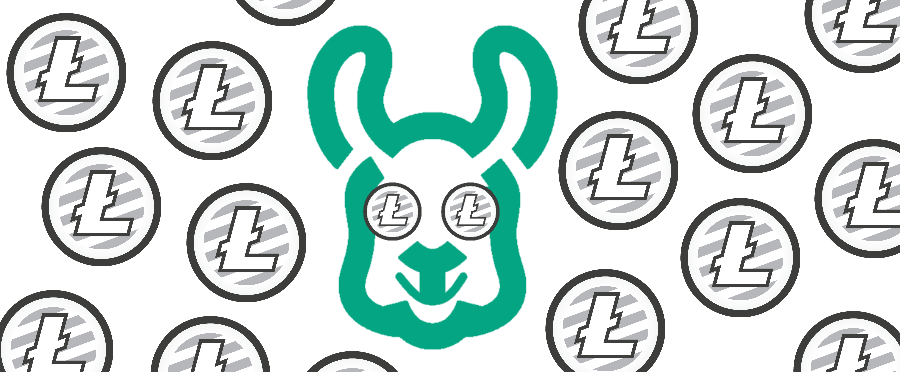 Smilingllamacoinintro Ltc - Emblem (900x372), Png Download