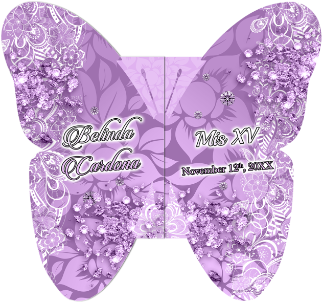 Click - Butterfly (640x640), Png Download