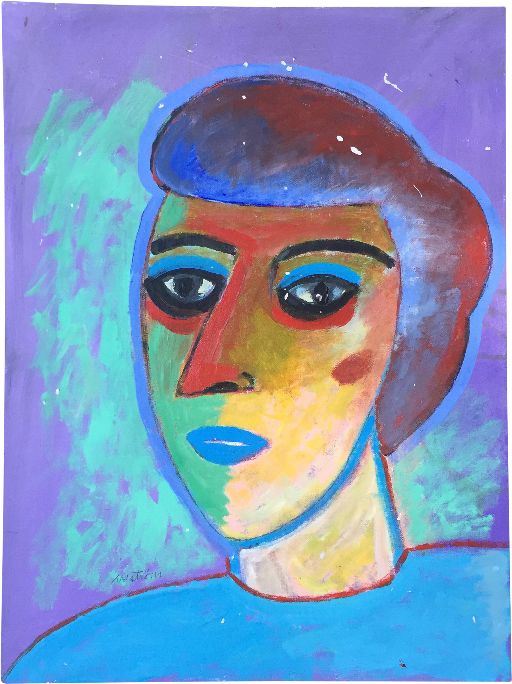 1962 X 2621 1 - Ronald Ahlstrom Portraits Paintings (1962x2621), Png Download