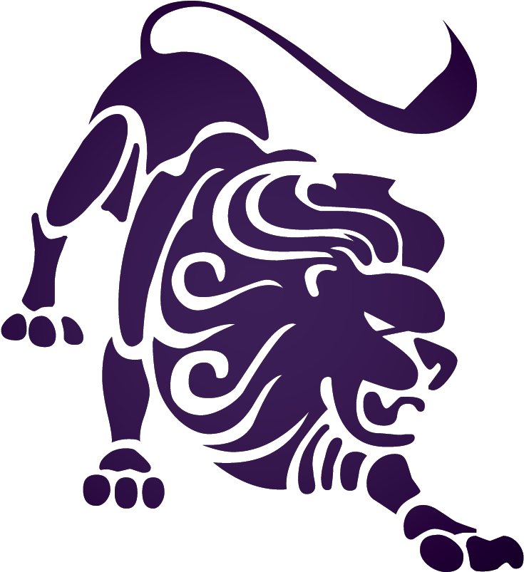 Leo, Astrological Sign, Astrology, Purple, Violet Png - Símbolo Del Zodiaco Leo (900x900), Png Download