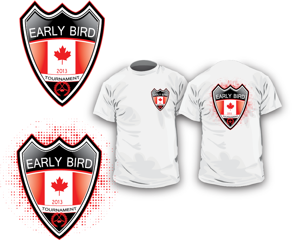 Hockey Event Logo Design Idea By Peter Dranitsin Canada - Emblem (1024x856), Png Download