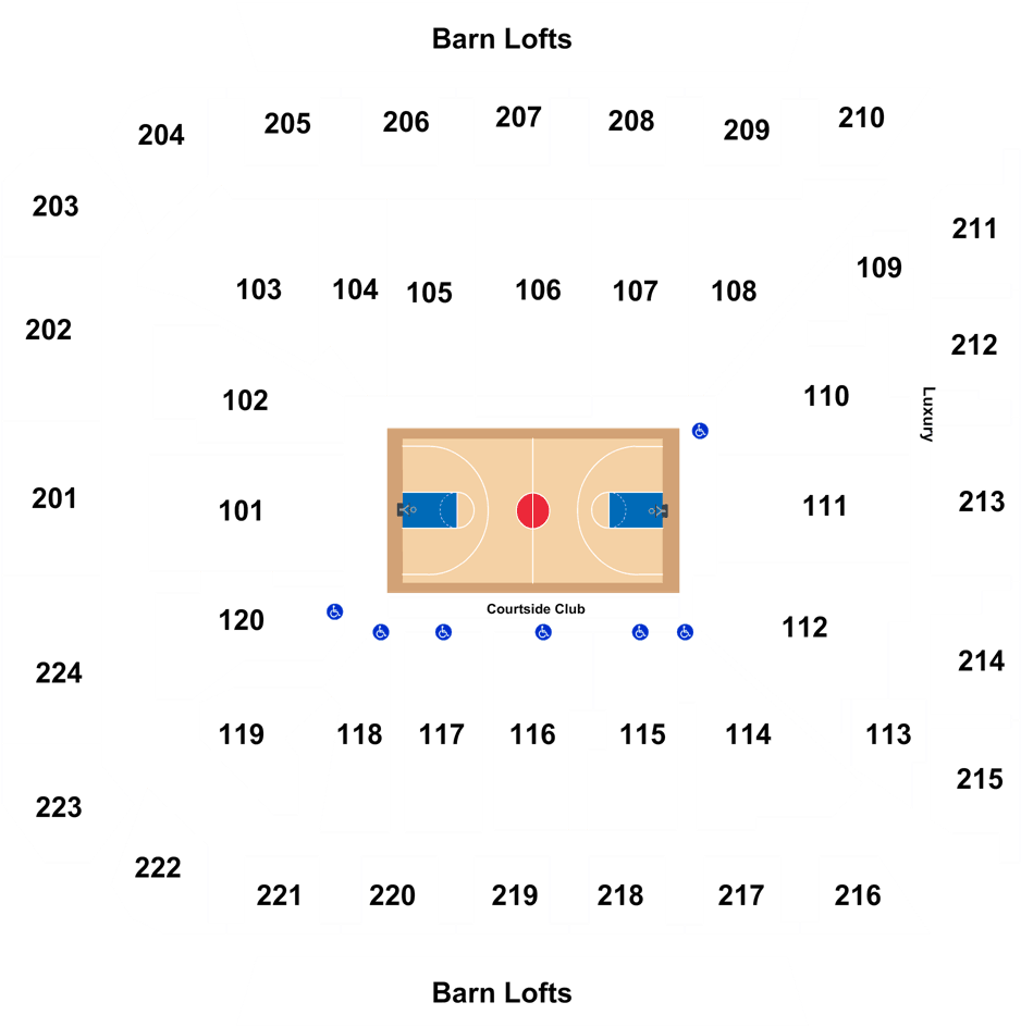 Event Info - Thompson Boling Arena Section 118 Seat 1 (1050x1050), Png Download