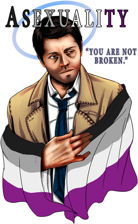 Demisexaul Castiel Arts - Poster (485x750), Png Download